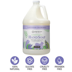 Ginger Lily Farms Botanicals vegan and cruelty-free soap with PETA certification.
