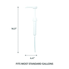 Durable hard plastic construction ensures reliable performance in busy kitchen or spa settings.