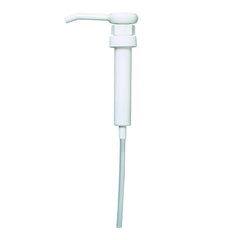 Ginger Lily Farms gallon pump dispensing one ounce with precision for consistent pours.