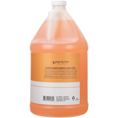 Ginger Lily Farms creamy lather hand soap close-up showing smooth texture