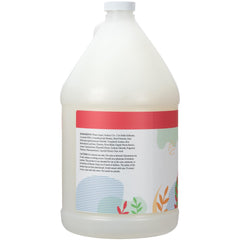 Ginger Lily Farms pouring refill into dispenser for economical, low‑waste use in facilities