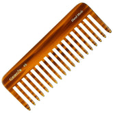 GIORGIO G49 large teeth detangling comb glides through thick hair without pulling.