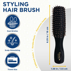 Giorgio Gentle Mini Brush with ball-tipped bristles for scalp stimulation and comfort.