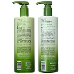 Giovanni 2Chic Ultra-Moist Avocado Shampoo Label shows color-safe formula for vibrant color.