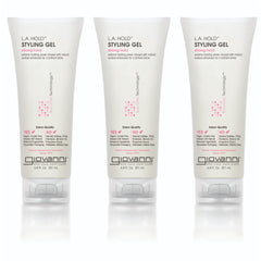 GIOVANNI La Hold Styling Gel bottle with pump for strong all-day hold
