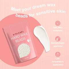 GIRLEARLE Brazilian wax beads deliver smooth, consistent results