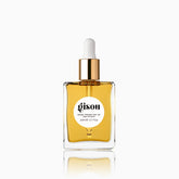 Gisou Honey Infused Hair Oil Mini bottle close-up showing hydration-ready shine.