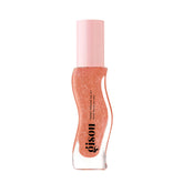 Gisou Honey Infused Lip Oil Glazed Plum bottle delivers hydration and shine.