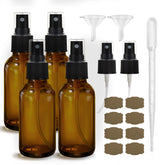 GIVAMEIHF amber glass spray bottle 4oz for light-sensitive liquids during storage
