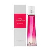 Givenchy Very Irresistible bottle front, romantic floral EDT for special occasions.