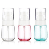 GIVITASOT 3pack clear spray bottle for easy liquid monitoring during travel.