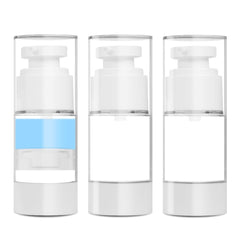 GIVITASOT airless bottle 3-pack for mess-free on-the-go lotion dispensing.