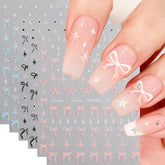 GJJBQTT pegatinas-uñas-lazo-san-valentín brillantes para decorar uñas con estilo.