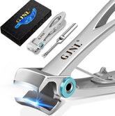 GJNL nail clippers for thick nails with 16mm wide jaw for easy trimming.