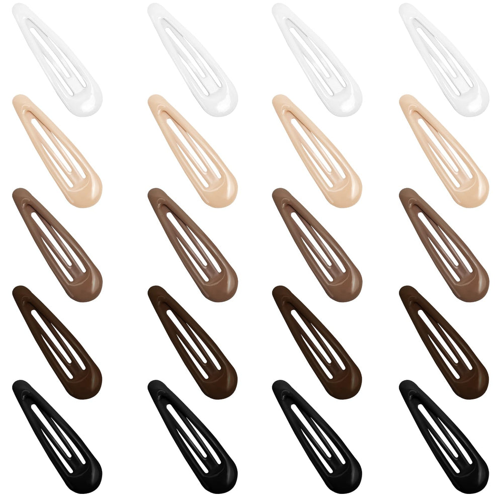 GKETN water drop snap clip in bold color offers secure hold for all hair types