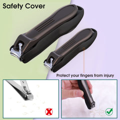 GLAMFIELDS stainless steel blade resists rust for durable grooming.