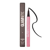 Glamnetic felt-tip magnetic eyeliner pen in black with precise applicator for flawless lash looks.