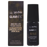Glamnetic Harry Potter pegamento de uñas con pincel, aplicación precisa para un acabado limpio.