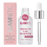 Glamnetic Remover: botella de serum sin olor para retirar uñas de forma suave.