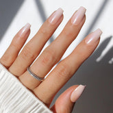Glamnetic Uñas Toque Delicado Ombré Glaseado con brillo duradero para uso diario.