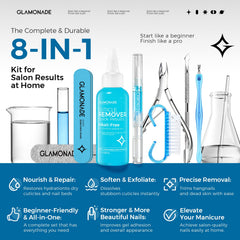 Glamonade corta-cutículas acero inoxidable para cortes precisos