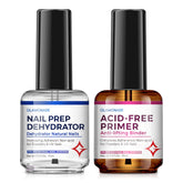 Glamonade Nail Prep Dehydrator bottle demonstrates oil-free surface for stronger adhesion.