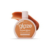 Glaze Supergloss Copper Crush bottle highlighting color boost and shine.
