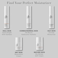 Glo Skin Beauty Restorative Cream on hand for daily application