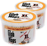 Glob Mops XL Cotton Swabs 2.0 packaging with oversized tips for precise application.