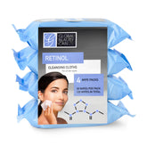 Global Beauty Care toallitas desmaquillantes retinol colágeno para eliminar maquillaje resistente sin frotar
