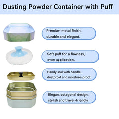 Rust-resistant iron powder box suitable for travel by Glooyoderr