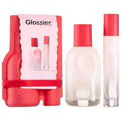 Glossier You holiday gift set bottle for warm, personal fragrance used daily