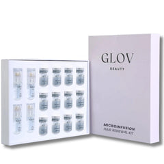 Glov Beauty micro infusion hair renewal kit for at home scalp care and fuller looking hair.
