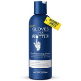 Gloves In A Bottle muestra la barrera-locion-manos para piel suave y protegida
