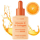 Glow Elixir Serum Vitamina C para la cara mejora luminosidad y tono.