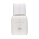 Glow mini blemish balm white bottle with pump demonstrates lightweight coverage