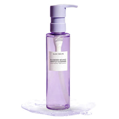 Glow Recipe Blueberry Bounce cleanser in pump bottle for gentle cleansing