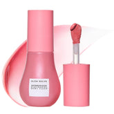 Glow Recipe Niacinamide Dewy Flush bottle adds hydrating glow to cheeks.