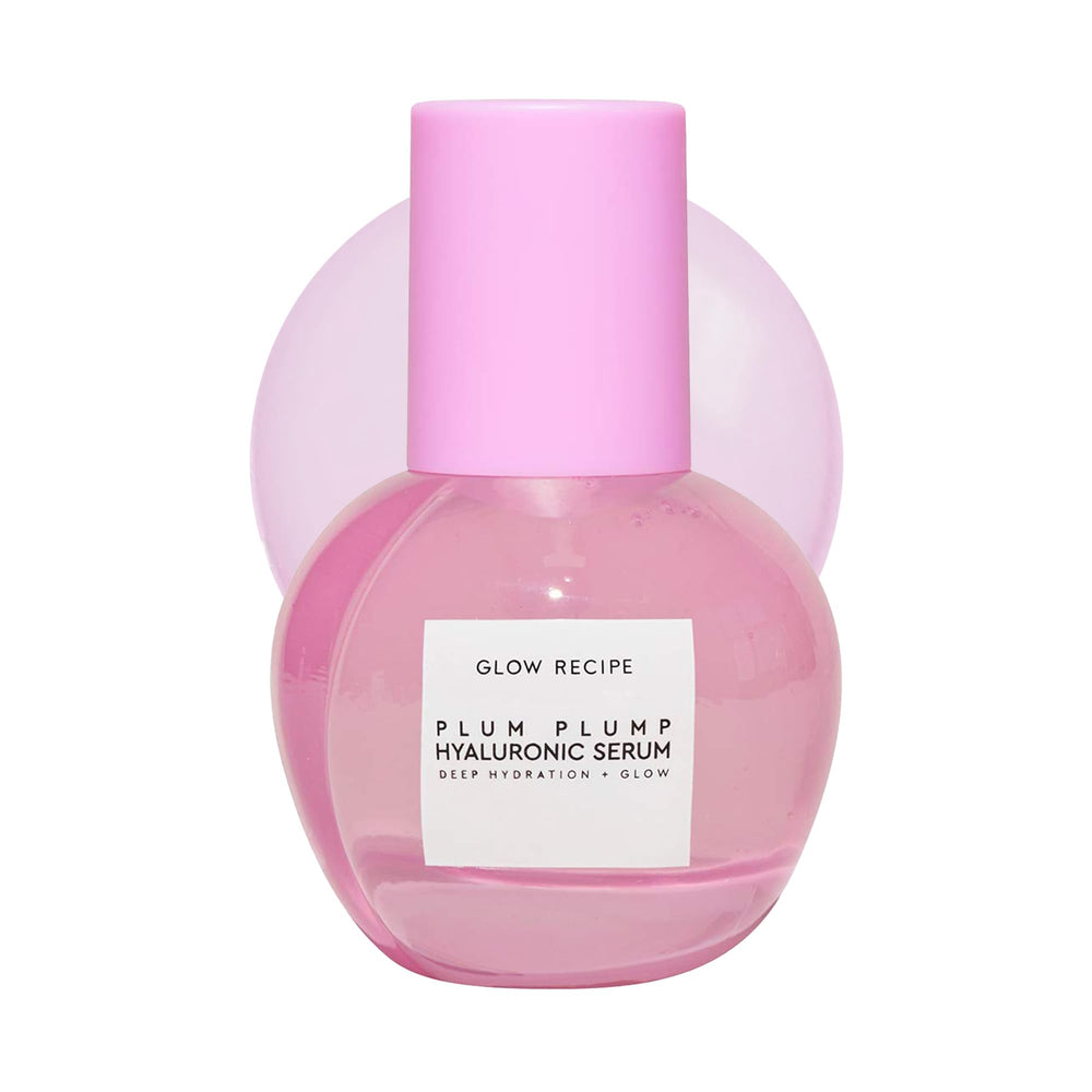 Glow Recipe Plum Plump Serum bottle delivers hydration for a plump complexion