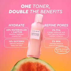 Glow Recipe toner featuring tea tree extract for gentle pore care.