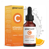 GlowMedik Vitamin C Serum bottle for daily brightness and even tone.