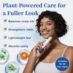 Gluvelessia cuidado diario del cuero cabelludo para cabello más denso