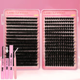 Gmagictobo cluster lash kit displayed for at-home DIY extensions