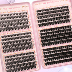 Gmagictobo precision lash tweezers for easy cluster placement.