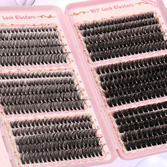 Gmagictobo lash cluster tweezers enable precise placement and tidy results.