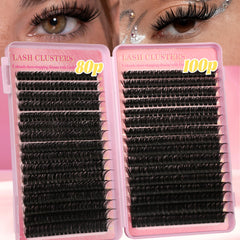 Gmagictobo lash clusters 10-18mm range for customizable looks