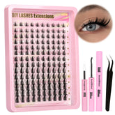Gmagictobo manga lash clusters delivering a bold, dramatic eye look