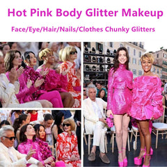 Go Ho Glitter lasts longer when layered for a durable stage-ready shine.