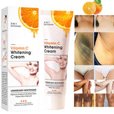 Go Ho Vitamin C Skin Whitening Cream for face and body promotes even tone