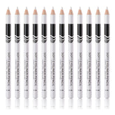Go Ho white eyebrow eyeliner pencils set for precise brows and brightening highlight.